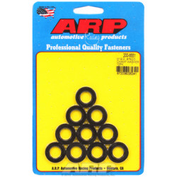 ARP M12 ID .875"OD chamfer black washers-3mm-10pcs