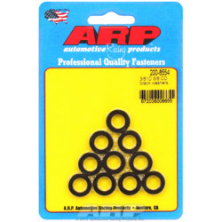 "3/8""ID 5/8""OD black washers" (10pcs)