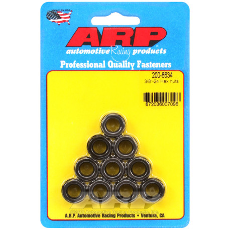 ARP Bolts ARP nuts (hex head), 3/8-24, 10 pcs, V1 | races-shop.com