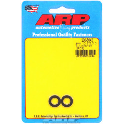 M8 ID .575 OD .062"TH black washers (2pcs)