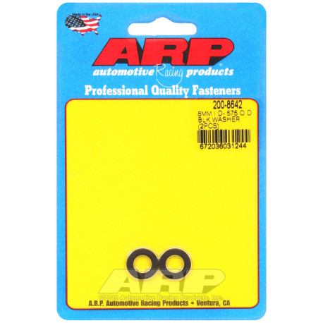 ARP Bolts ARP washers (black oxide), M8 × 14.6 × 1.57 mm, 2 pcs | races-shop.com