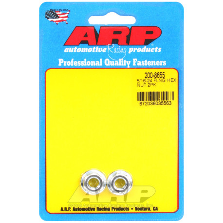 ARP Bolts ARP nuts (hex head, flanged), 5/16-24, 2 pcs | races-shop.com