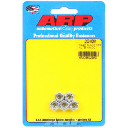 "1/4""-20 cad coarse nyloc hex nut kit" (5pcs)