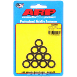 "3/8""ID 5/8""OD machined chamfer black washers" (10pcs)