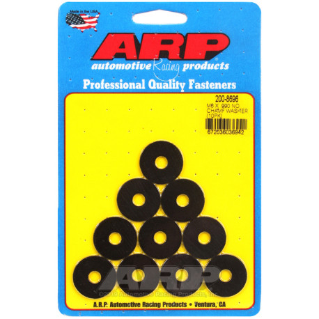 ARP Bolts ARP washers (black oxide), M6 × 25.15 × 1.65 mm, 10 pcs | races-shop.com