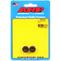 3/8-16 black hex nut kit (2pcs)
