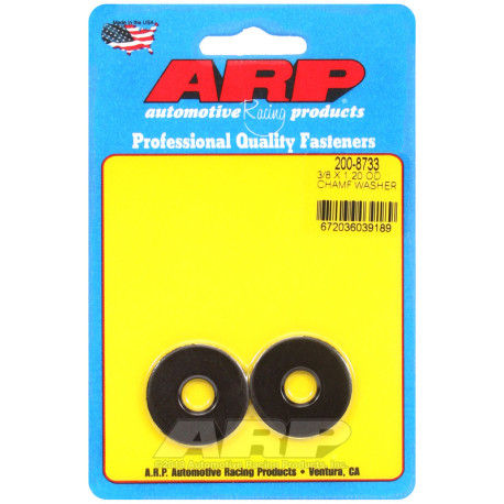 ARP Bolts ARP washers (black oxide, chamfered), 9.52 × 30.48 mm, 2 pcs | races-shop.com