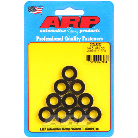 ARP Bolts ARP washers (black oxide), M9 × 17.02 mm, 10 pcs | races-shop.com