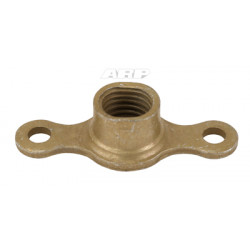 5/16-24 plate nut. 2-lug fixed