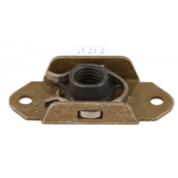 1/4-28 plate nut kit. floating w/replaceable nut