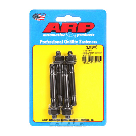 ARP Bolts "1"" drilled carburetor spacer stud kit" | races-shop.com