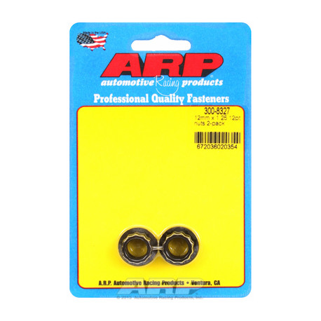 ARP Bolts ARP M12 x 1.25 12pt nut kit (2pcs) | races-shop.com