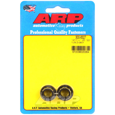 ARP Bolts ARP nuts (12-point), M12×1.25, 2 pcs | races-shop.com