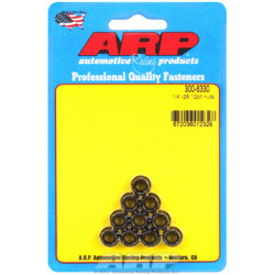 ARP "1/4""-28 12pt nut kit" (10pcs)