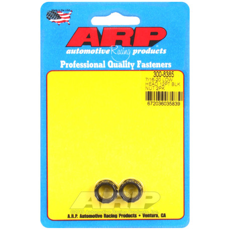 ARP Bolts ARP nuts (12-point, flanged), 7/16-20, 2 pcs | races-shop.com
