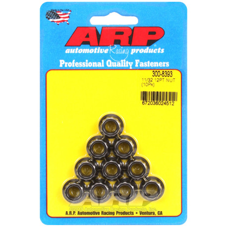 ARP Bolts ARP nuts (12-point), 11/32-24, 10 pcs | races-shop.com