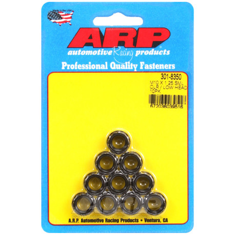 ARP Bolts ARP nuts (12-point, Low Pack), M10×1.25, 10 pcs | races-shop.com
