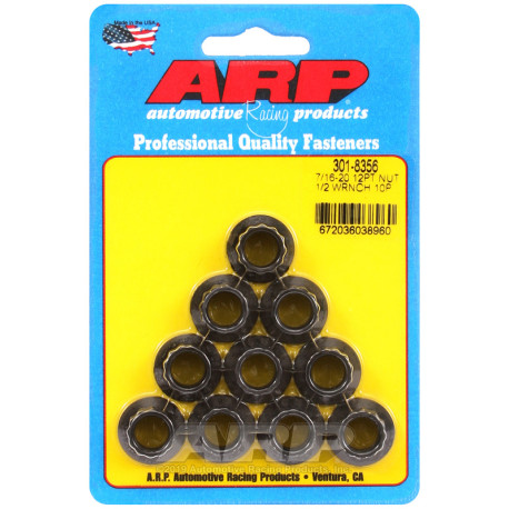 ARP Bolts ARP nuts (12-point), 7/16-20, 10 pcs | races-shop.com