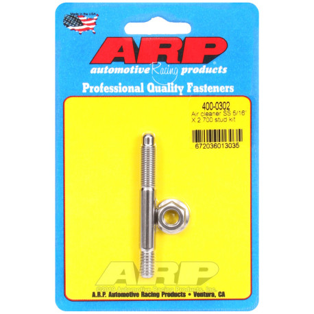 ARP Bolts ARP air cleaner stud (stainless), 5/16, V2 | races-shop.com