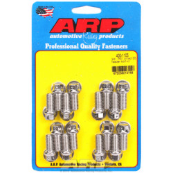 "3/8"" x .750 drilled SS header bolt kit"