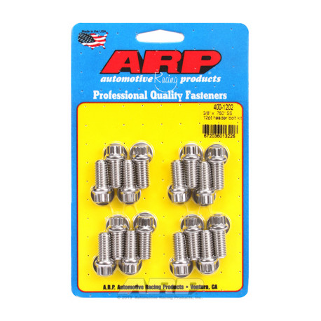 ARP Bolts "3/8"" x .750 SS 12pt header bolt kit" | races-shop.com