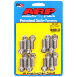 "3/8"" x .875 drilled SS 12pt header bolt kit"