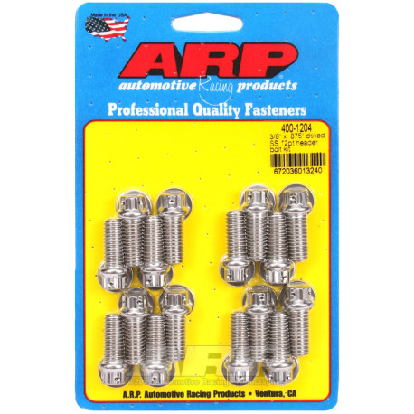 ARP Bolts ARP header bolt kit (stainless, 12-point), 3/8, V4 | races-shop.com