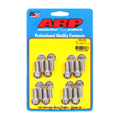 ARP Bolts "3/8"" x .750 SS 12pt header bolt kit" | races-shop.com