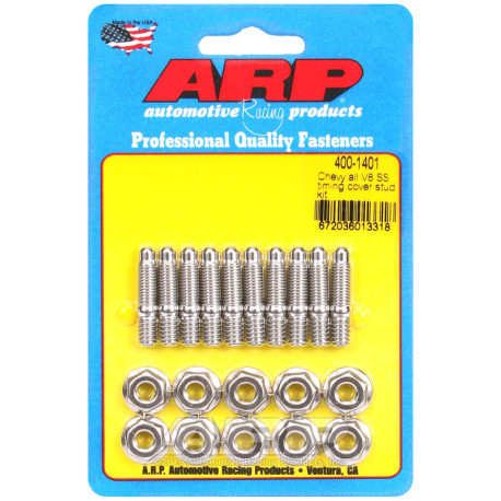 ARP Bolts ARP timing cover bolt kit for Chevrolet (studs, stainless) | races-shop.com