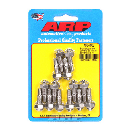 ARP Bolts Stamped steel covers SS valve cover stud kit | races-shop.com