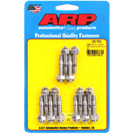 ARP Bolts ARP valve cover bolt kit (studs, stainless, Cast), V2 | races-shop.com