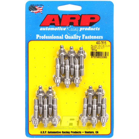 ARP Bolts ARP valve cover bolt kit (studs, stainless, 12-point, Cast 16pc) | races-shop.com