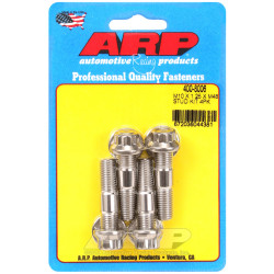 ARP studs (stainless), M10×1.25, V1