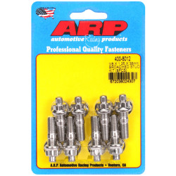 ARP studs (stainless, broached), M8×1.25 × 38 mm, 8 pcs