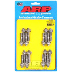 ARP studs (stainless, broached), M8×1.25 × 45 mm, 16 pcs