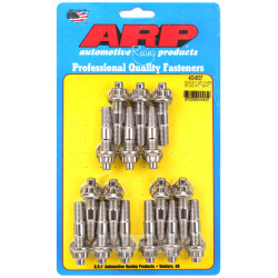 ARP studs (stainless), M10×1.25, V8