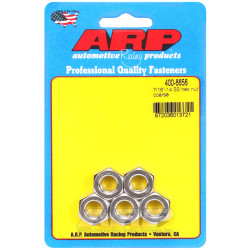 ARP nuts (stainless, hex head), 7/16-14, 5 pcs