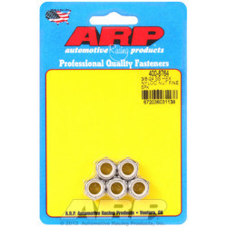 "3/8""-24 SS fine nyloc hex nut kit" (5pcs)