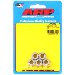 ARP nuts (stainless, hex head, self-locking), 3/8-24, 5 pcs