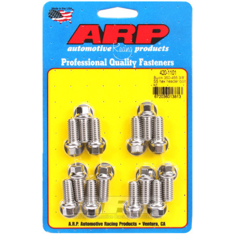 ARP Bolts ARP header bolt kit for Buick 350-455 3/8 (stainless, hex head), 3/8 | races-shop.com
