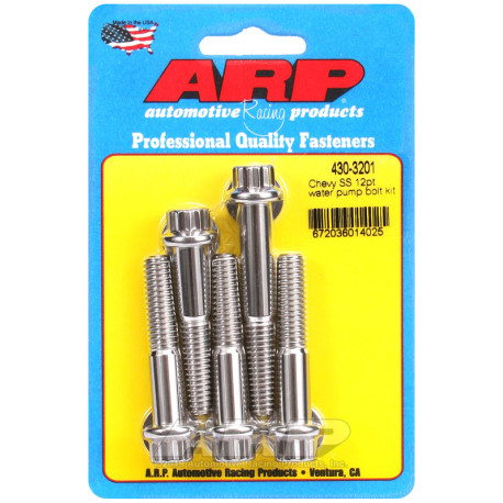 ARP Bolts ARP water pump bolt kit for Chevrolet (stainless, 12-point) | races-shop.com