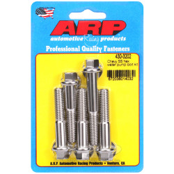 ARP water pump bolt kit for Chevrolet (stainless, hex head)