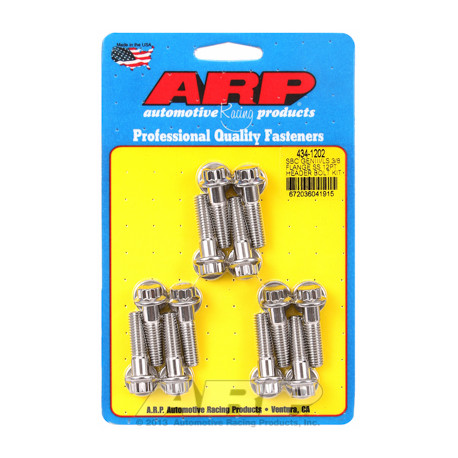 ARP Bolts SBC GENIII/LS 3/8 FLANGE SS 12PT HEADER BOLT KIT | races-shop.com