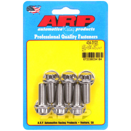 ARP Bolts ARP motor mount bolts (stainless, 12-point) | races-shop.com