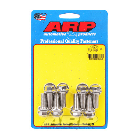 ARP Bolts ARP Motor Mount Bolt Kit Chevy SB 4-Bolts SS Hex | races-shop.com