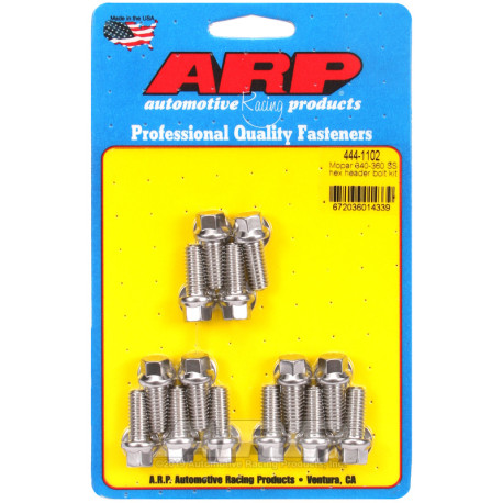 ARP Bolts ARP header bolt kit for Chrysler Small Block (stainless, hex head) | races-shop.com