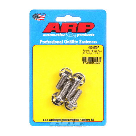 ARP Bolts Ford 5/16"" SS hex oil pump bolt kit" | races-shop.com
