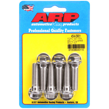 ARP Bolts ARP bellhousing bolt kit for Ford (stainless, hex head) | races-shop.com