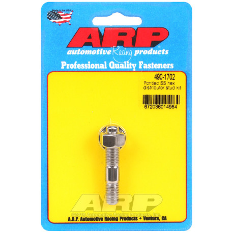ARP Bolts ARP distributor bolts for Pontiac (studs, stainless, hex head) | races-shop.com