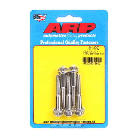 ARP Bolts "1/4""-20 x 1.750 12pt SS bolts" (5pcs) | races-shop.com